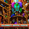Closet with toys