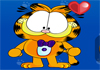 Garfield Eats Pizza